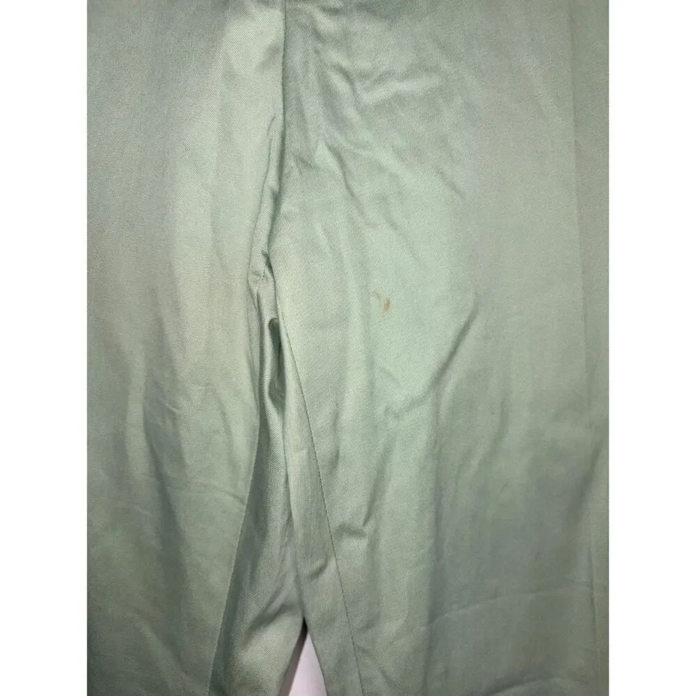 Lauren Ralph Lauren Light Green Pants 30x30 100% Cotton Original Tags Flaw